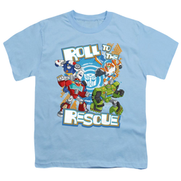 Transformers Roll To The Rescue - Youth T-Shirt Youth T-Shirt (Ages 8-12) Transformers   