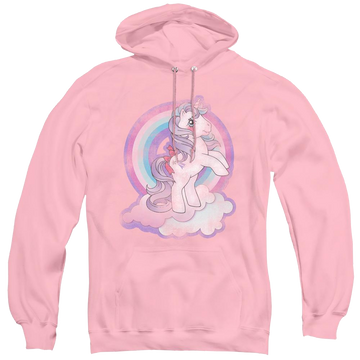 Pink pullover hoodie with Classic My Little Pony graphic