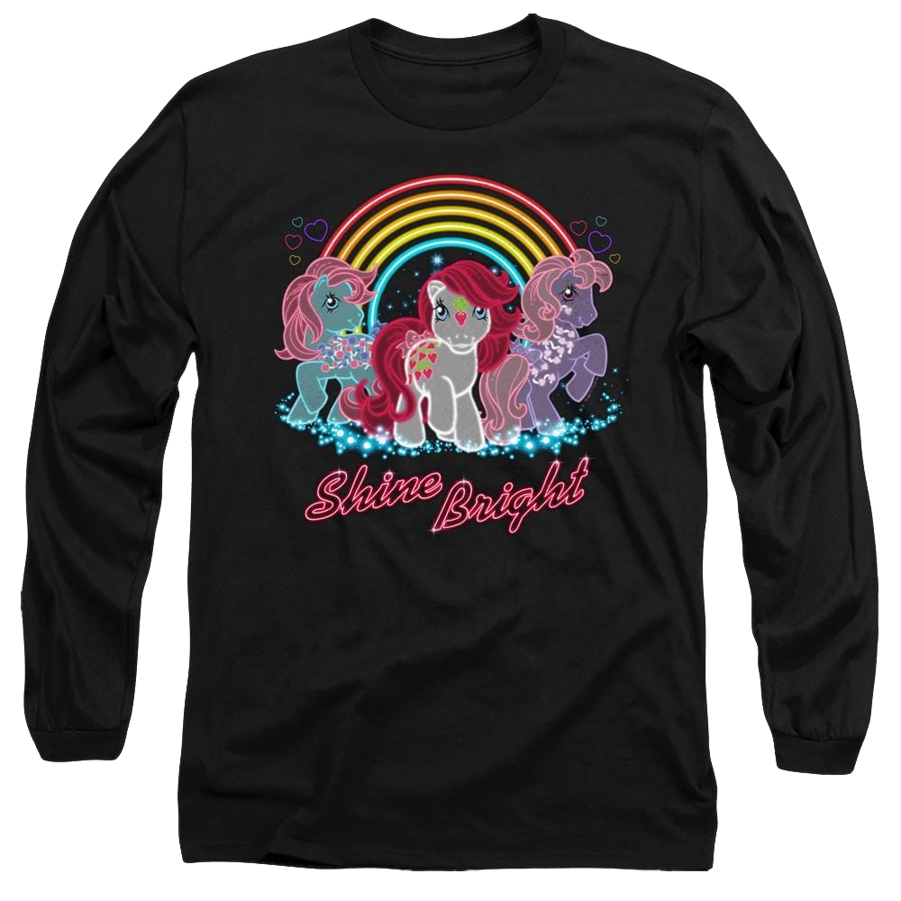 My Little Pony Classic Neon Ponies - Men's Long Sleeve T-Shirt Men's Long Sleeve T-Shirt My Little Pony   