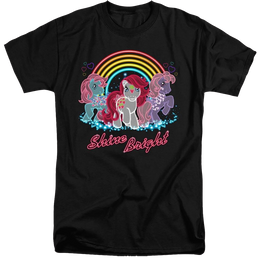 My Little Pony Classic Neon Ponies - Men's Tall Fit T-Shirt Men's Tall Fit T-Shirt My Little Pony   