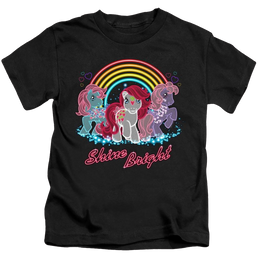 My Little Pony Classic Neon Ponies - Kid's T-Shirt Kid's T-Shirt (Ages 4-7) My Little Pony   