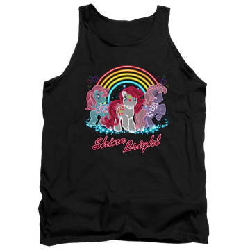 My Little Pony Classic Neon Ponies - Men's Tank Top Men's Tank My Little Pony   