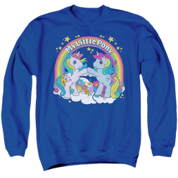 My Little Pony Classic Unicorn Fist Bump - Men's Crewneck Sweatshirt Men's Crewneck Sweatshirt My Little Pony   