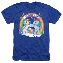 My Little Pony Classic Unicorn Fist Bump - Men's Heather T-Shirt Men's Heather T-Shirt My Little Pony   