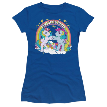 Royal juniors t-shirt with My Little Pony Classic Unicorn Fist Bump graphic