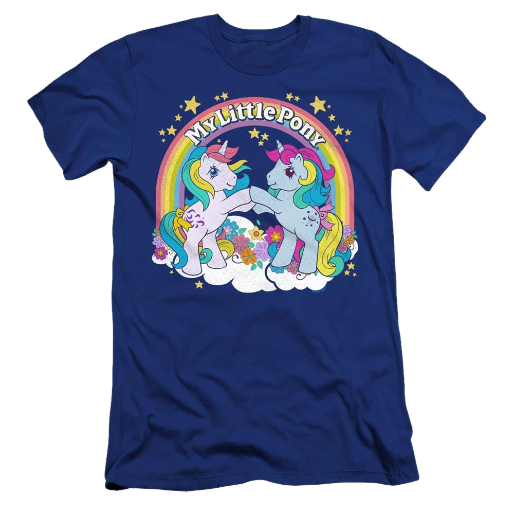 My Little Pony Classic Unicorn Fist Bump - Men's Premium Slim Fit T-Shirt Men's Premium Slim Fit T-Shirt My Little Pony   