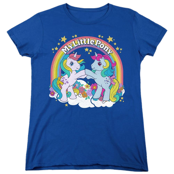 Royal women's t-shirt with My Little Pony Classic Unicorn Fist Bump graphic