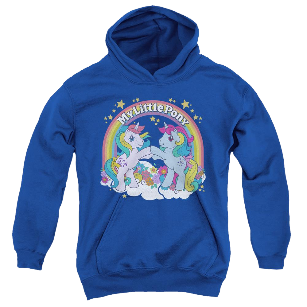 My Little Pony Classic Unicorn Fist Bump - Youth Hoodie Youth Hoodie (Ages 8-12) My Little Pony   