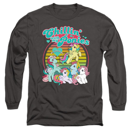 My Little Pony Classic Chillin With My Ponies - Men's Long Sleeve T-Shirt Men's Long Sleeve T-Shirt My Little Pony   