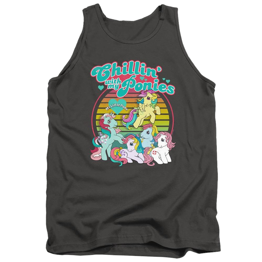 My Little Pony Classic Chillin With My Ponies - Men's Tank Top Men's Tank My Little Pony   