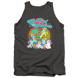 My Little Pony Classic Chillin With My Ponies - Men's Tank Top Men's Tank My Little Pony   