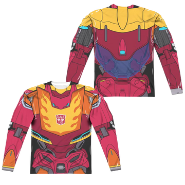 Transformers Hot Rod Costume men's all-over print long sleeve