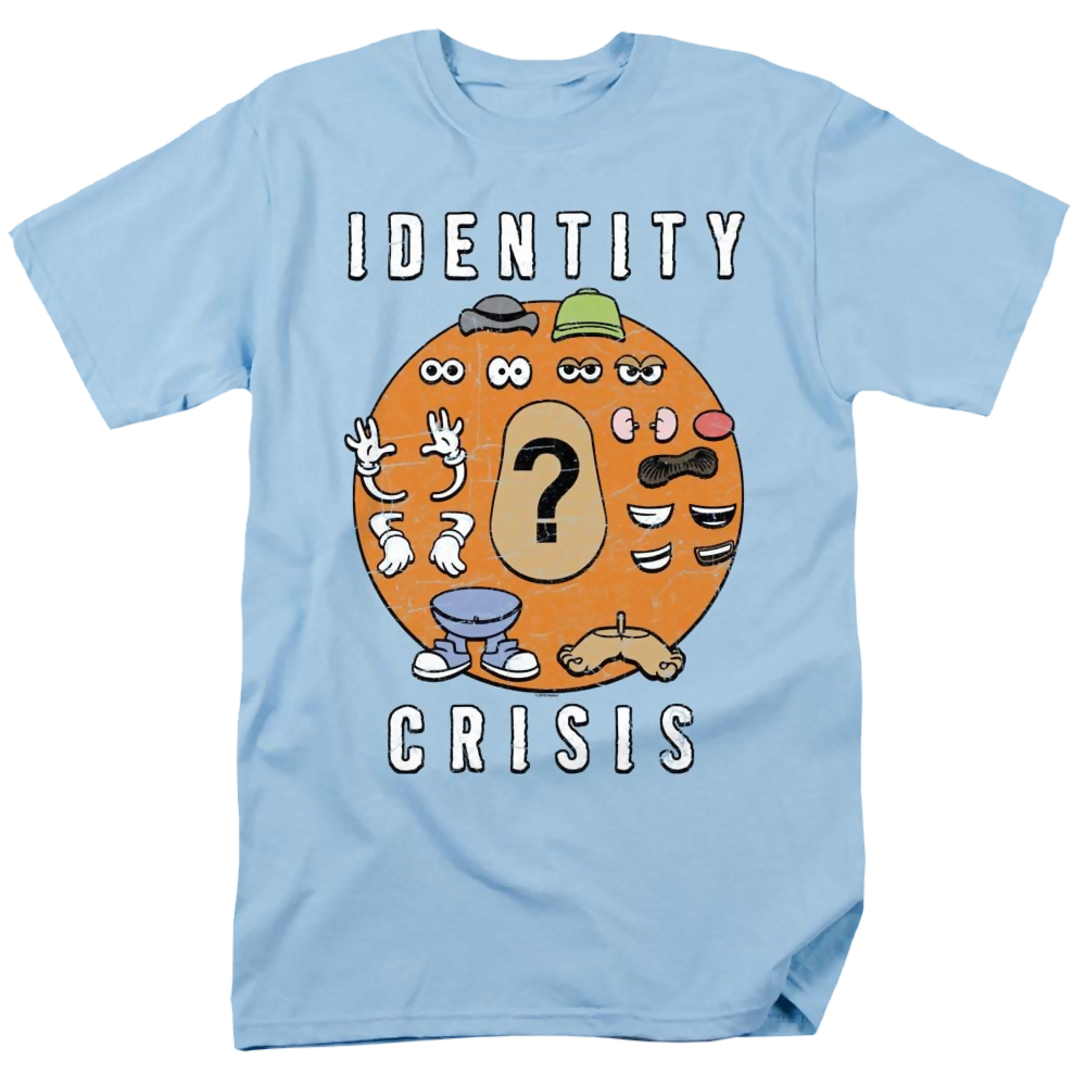 Mr Potato Head Identity Crisis - Men's Regular Fit T-Shirt Men's Regular Fit T-Shirt Mr Potato Head   