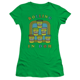 Play-doh Rolling In Doh - Juniors T-Shirt Juniors T-Shirt Monopoly   