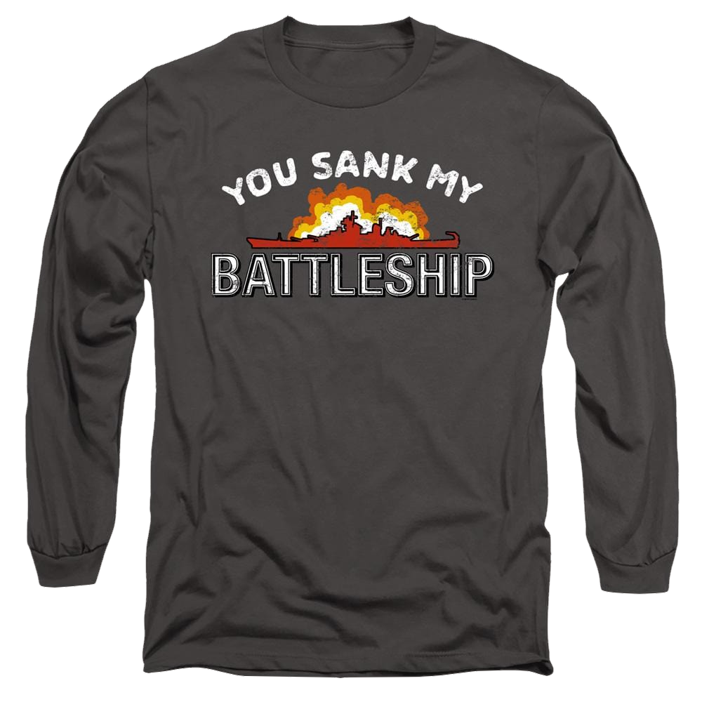 Battleship You Sank My Battleship - Men's Long Sleeve T-Shirt Men's Long Sleeve T-Shirt Battleship   