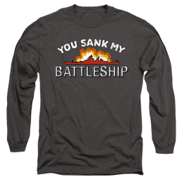 Battleship You Sank My Battleship - Men's Long Sleeve T-Shirt Men's Long Sleeve T-Shirt Battleship   