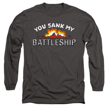 Battleship You Sank My Battleship - Men's Long Sleeve T-Shirt Men's Long Sleeve T-Shirt Battleship   