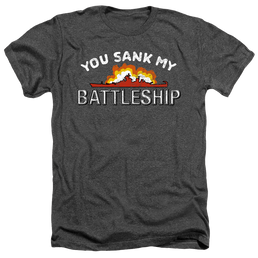 Hasbro Sunk - Men's Heather T-Shirt Men's Heather T-Shirt Battleship   