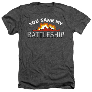 Hasbro Sunk - Men's Heather T-Shirt Men's Heather T-Shirt Battleship   
