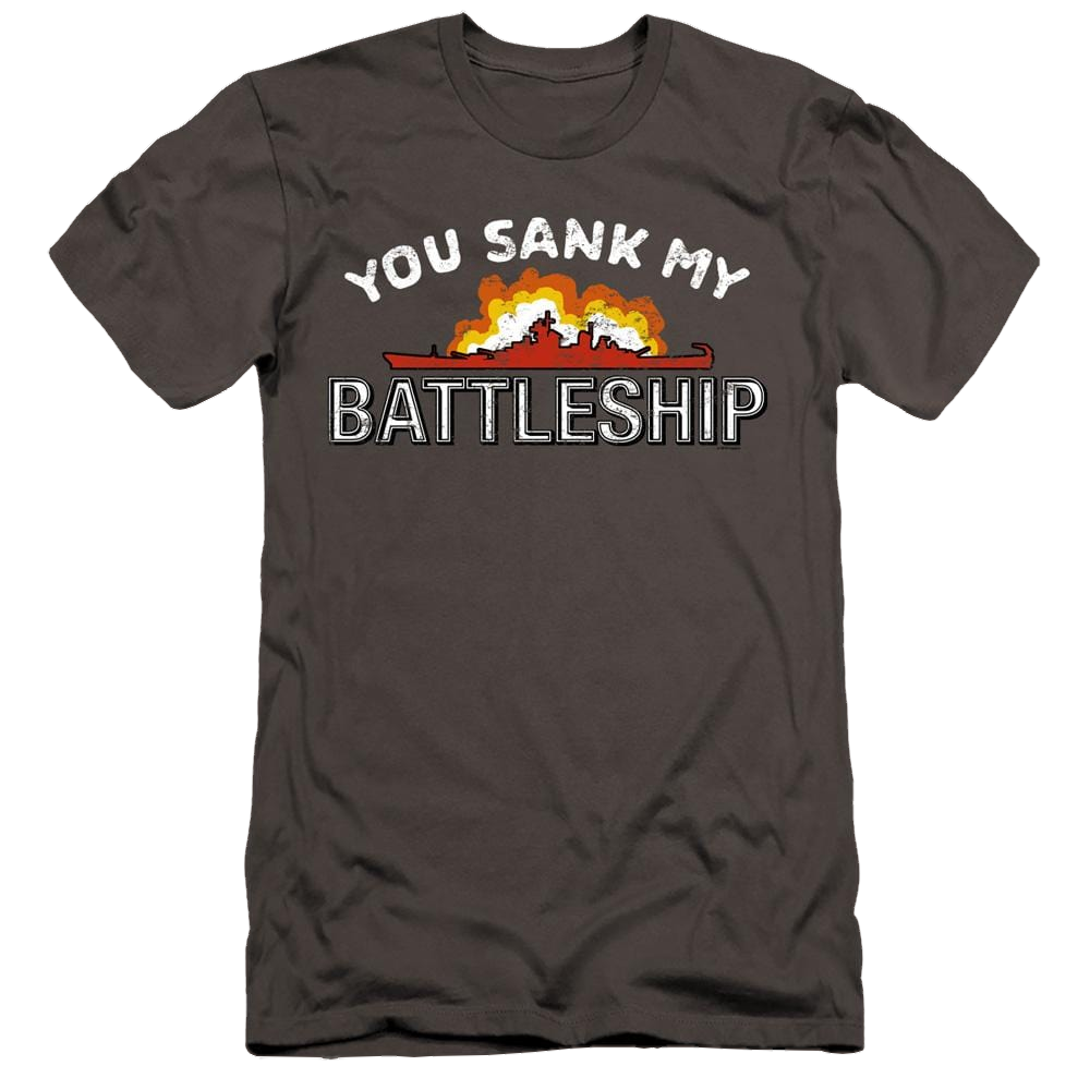 Battleship You Sank My Battleship - Men's Premium Slim Fit T-Shirt Men's Premium Slim Fit T-Shirt Battleship   