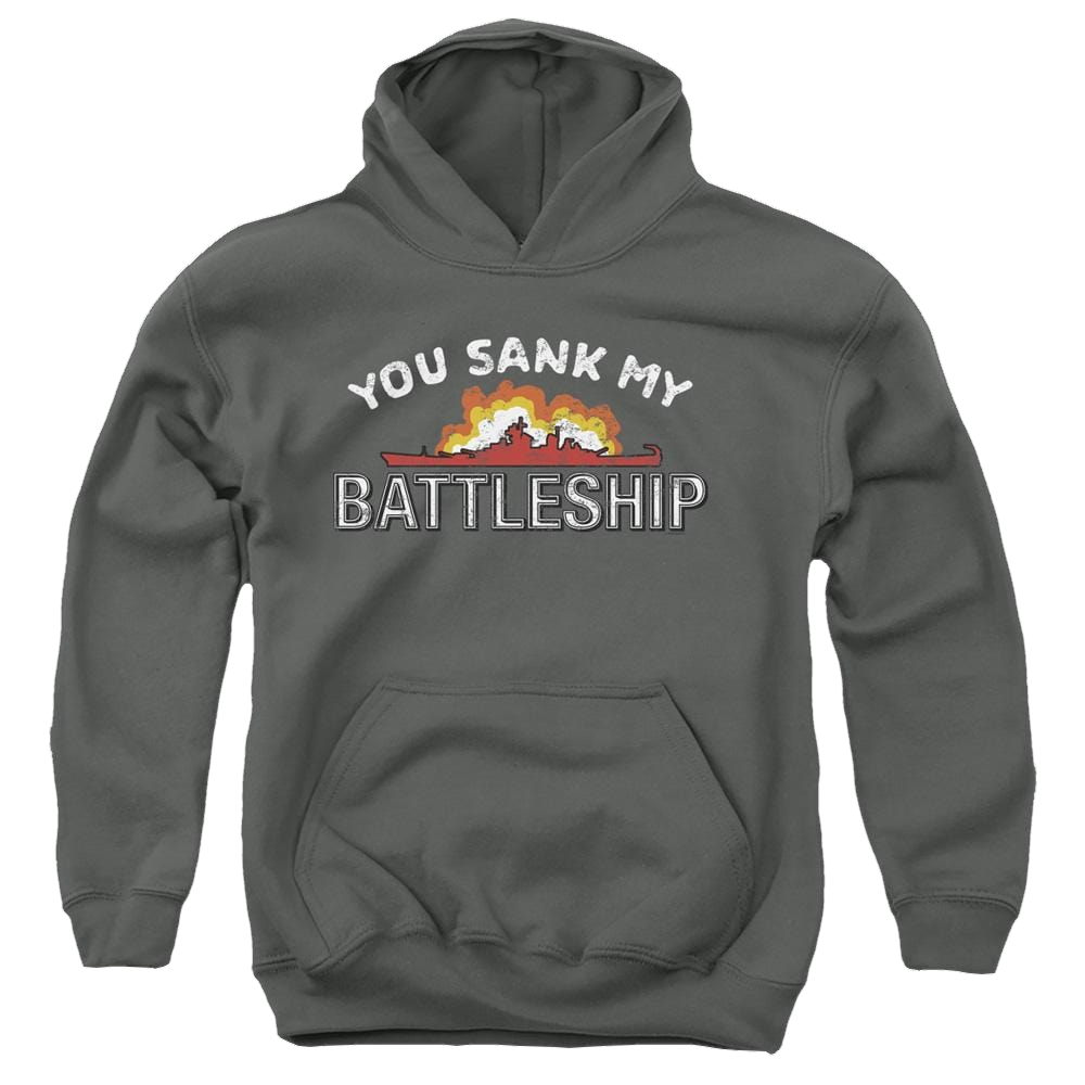 Battleship You Sank My Battleship - Youth Hoodie Youth Hoodie (Ages 8-12) Battleship   
