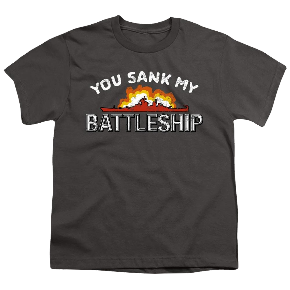 Battleship You Sank My Battleship - Youth T-Shirt Youth T-Shirt (Ages 8-12) Battleship   