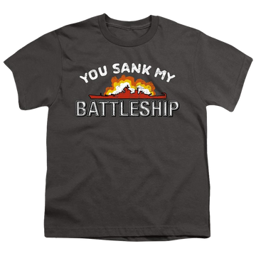 Battleship You Sank My Battleship - Youth T-Shirt Youth T-Shirt (Ages 8-12) Battleship   