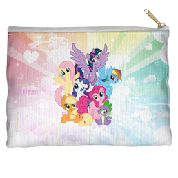 My Little Pony Friendship Is Magic Pony Group - Straight Bottom Accessory Pouch Straight Bottom Accessory Pouches My Little Pony   