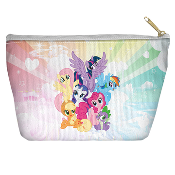 My Little Pony Friendship Is Magic Pony Group - Straight Bottom Accessory tapered bottom pouch