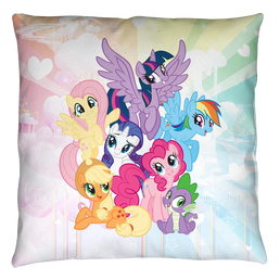 My Little Pony Friendship Is Magic Pony Group - Throw Pillows Throw Pillows My Little Pony   