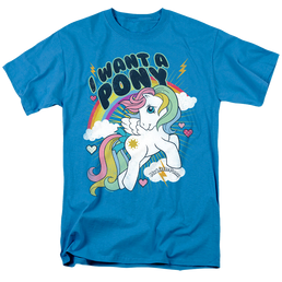My Little Pony Classic I Want A Pony - Men's Regular Fit T-Shirt Men's Regular Fit T-Shirt My Little Pony   
