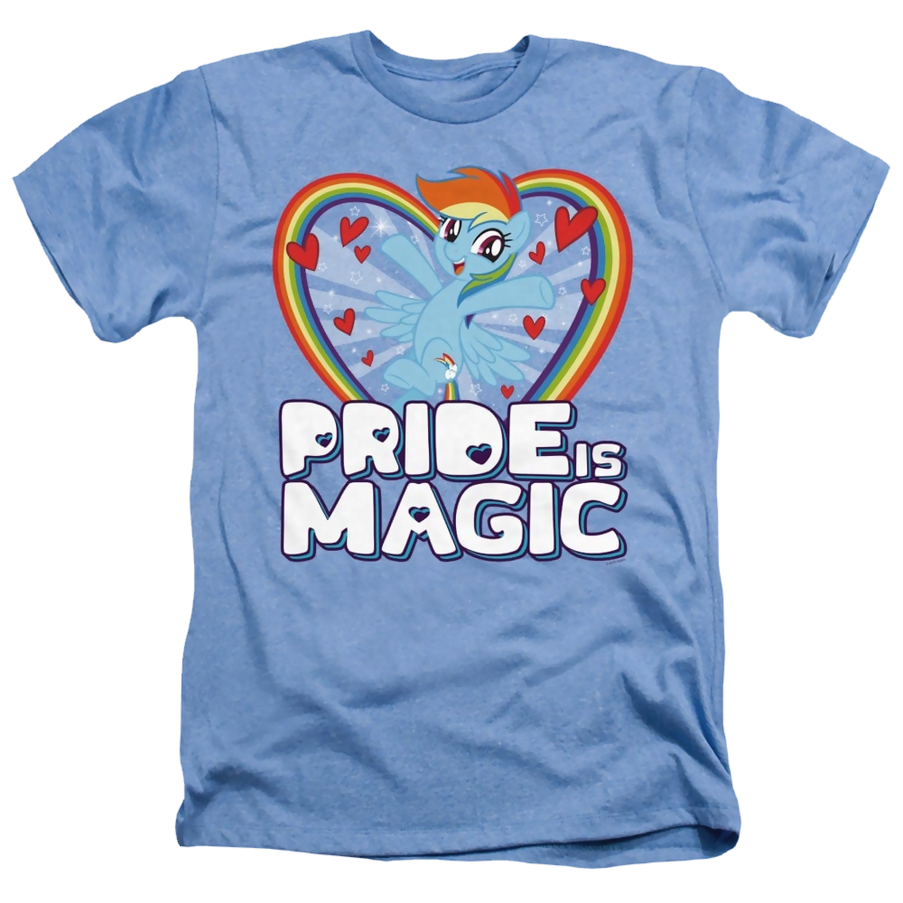 My Little Pony Friendship Is Magic Pride Is Magic - Men's Heather T-Shirt Men's Heather T-Shirt My Little Pony   