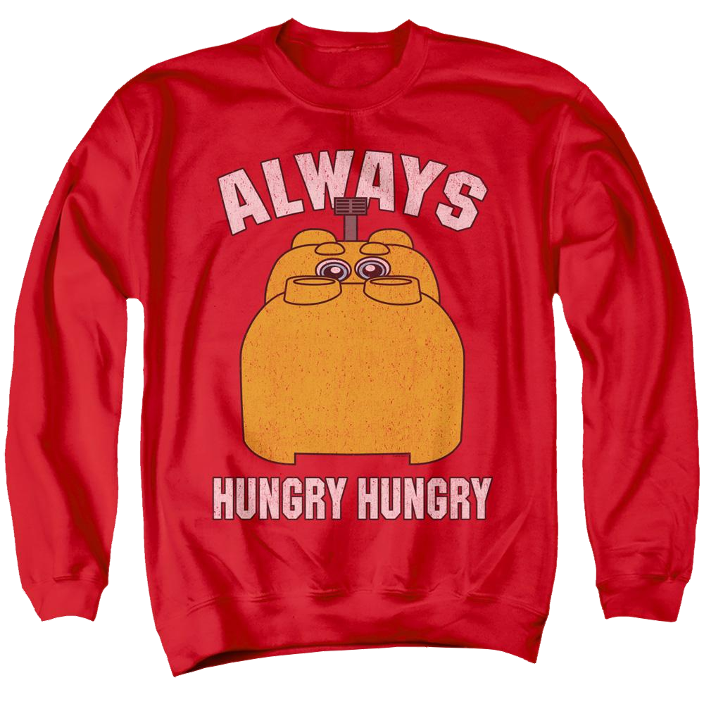 Hungry Hungry Hippos Hungry - Men's Crewneck Sweatshirt Men's Crewneck Sweatshirt Hungry Hungry Hippos   