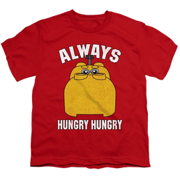 Hungry Hungry Hippos Hungry - Youth T-Shirt Youth T-Shirt (Ages 8-12) Hungry Hungry Hippos   