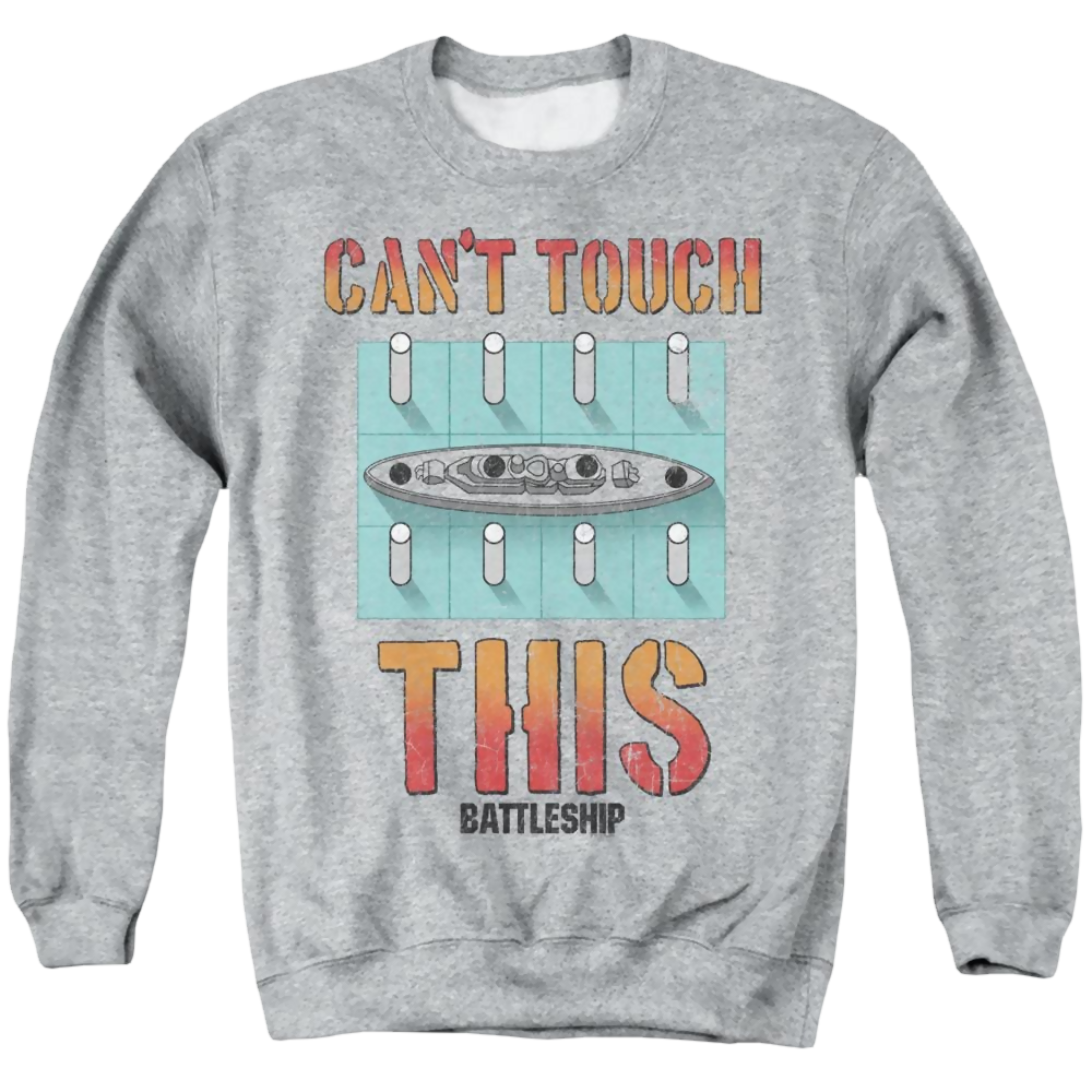 Battleship Can't Touch This - Men's Crewneck Sweatshirt Men's Crewneck Sweatshirt Battleship   