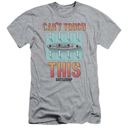 Battleship Can't Touch This - Men's Slim Fit T-Shirt Men's Slim Fit T-Shirt Battleship   
