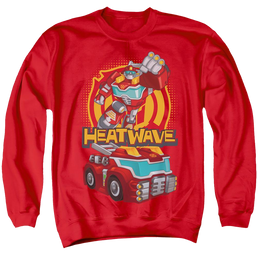 Transformers Heatwave - Men's Crewneck Sweatshirt Men's Crewneck Sweatshirt Transformers   
