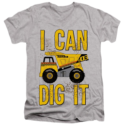 Hasbro Tonka I Can Dig It - Men's V-Neck T-Shirt Men's V-Neck T-Shirt Tonka   