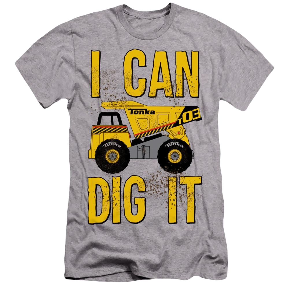 Hasbro Tonka I Can Dig It - Men's Premium Slim Fit T-Shirt Men's Premium Slim Fit T-Shirt Tonka   