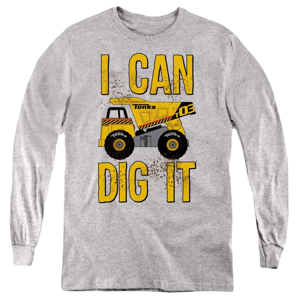Hasbro Tonka I Can Dig It - Youth Long Sleeve T-Shirt Youth Long Sleeve T-Shirt Tonka   