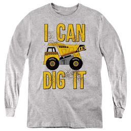 Hasbro Tonka I Can Dig It - Youth Long Sleeve T-Shirt Youth Long Sleeve T-Shirt Tonka   