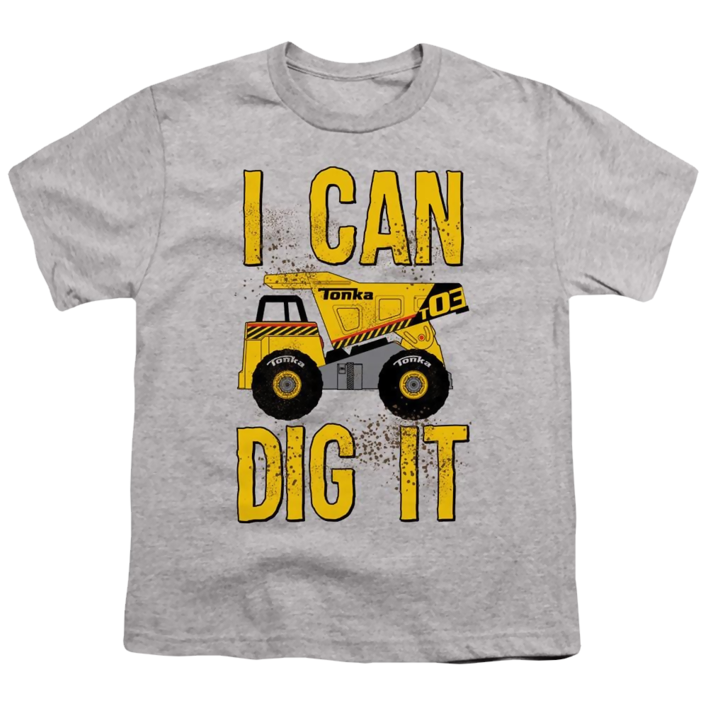 Hasbro Tonka I Can Dig It - Youth T-Shirt Youth T-Shirt (Ages 8-12) Tonka   
