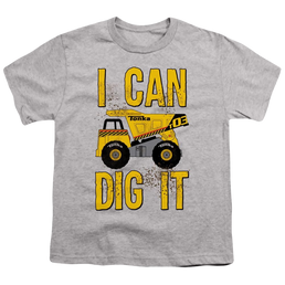 Hasbro Tonka I Can Dig It - Youth T-Shirt Youth T-Shirt (Ages 8-12) Tonka   