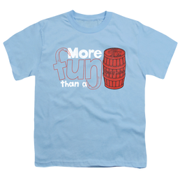 Barrel Of Monkeys More Fun - Youth T-Shirt Youth T-Shirt (Ages 8-12) Barrel Of Monkeys   