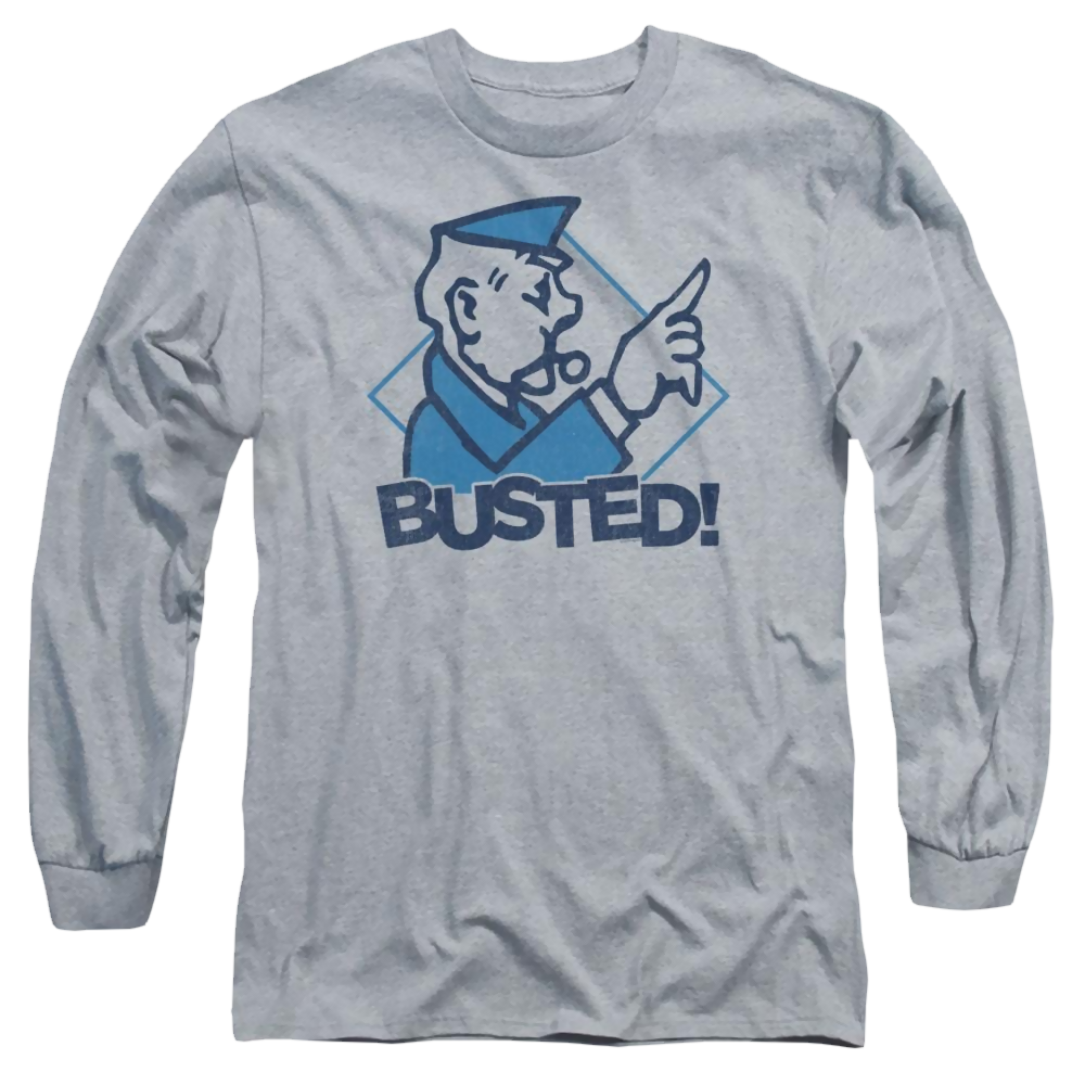 Monopoly Busted - Men's Long Sleeve T-Shirt Men's Long Sleeve T-Shirt Monopoly   