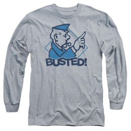 Monopoly Busted - Men's Long Sleeve T-Shirt Men's Long Sleeve T-Shirt Monopoly   