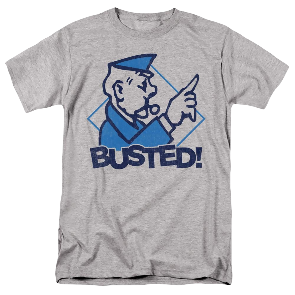 Monopoly Busted - Men's Regular Fit T-Shirt Men's Regular Fit T-Shirt Monopoly   