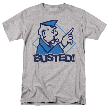 Monopoly Busted - Men's Regular Fit T-Shirt Men's Regular Fit T-Shirt Monopoly   