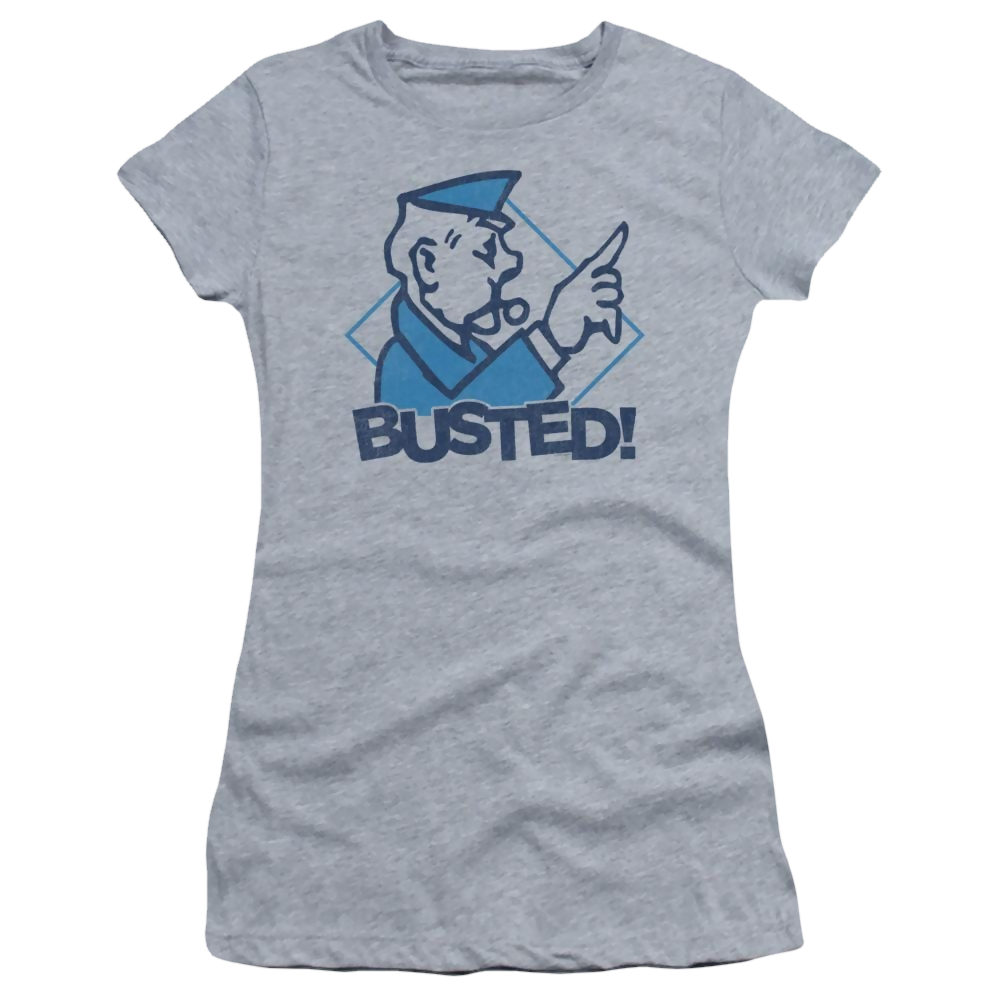 Monopoly Busted - Juniors T-Shirt Juniors T-Shirt Monopoly   