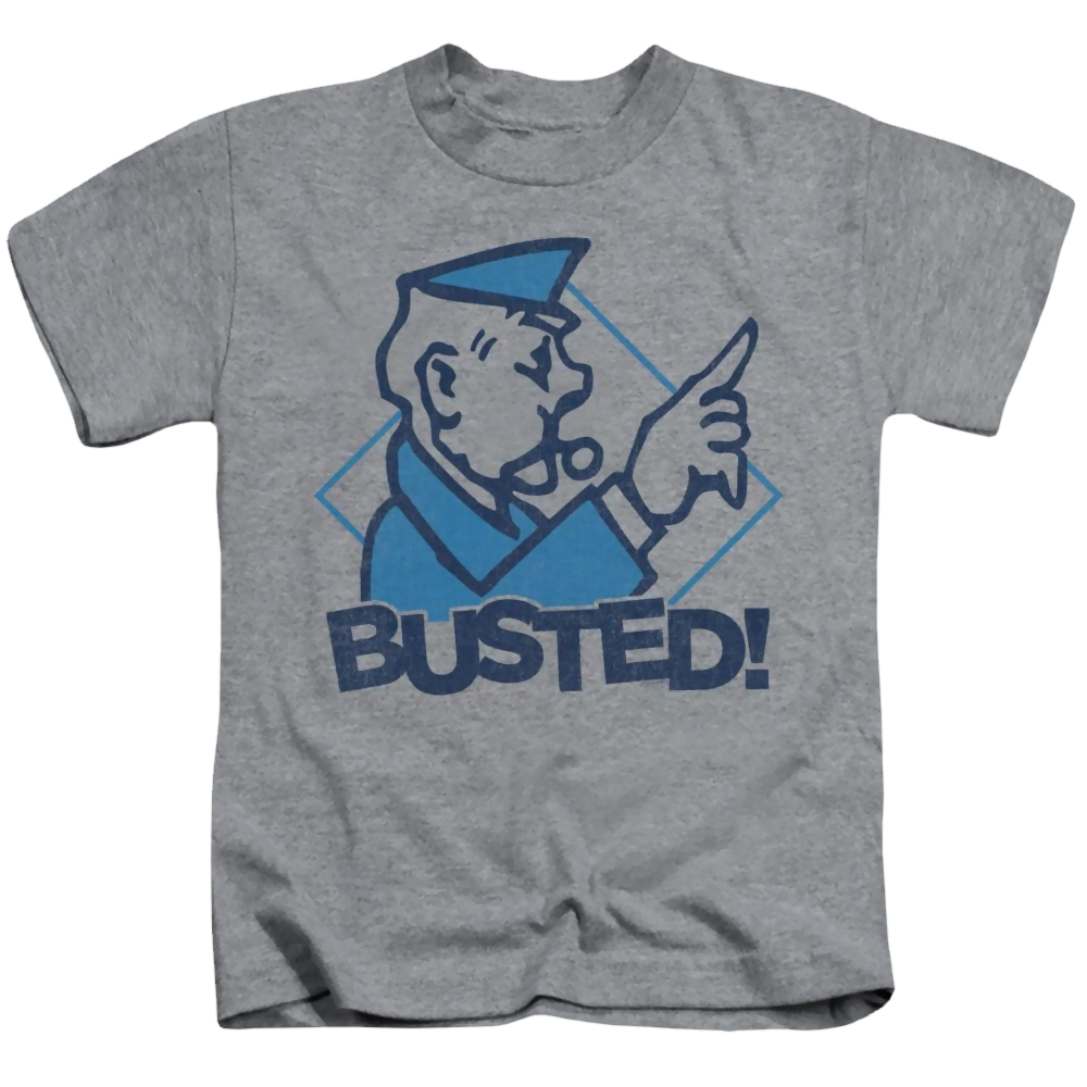 Monopoly Busted - Kid's T-Shirt Kid's T-Shirt (Ages 4-7) Monopoly   